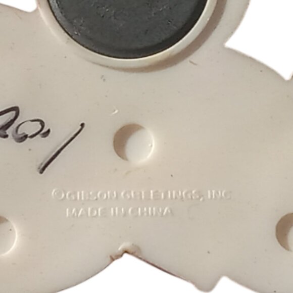 🎯 10 for $10 / Vintage Bear with Bunny Magnet - Picture 4 of 6